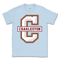 Dusty Blue charleston cougars Classic Tee - linhVisuals