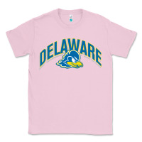 Bubblegum Pink delaware blue hens Classic Tee - linhVisuals