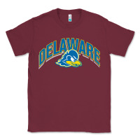 Burgundy delaware blue hens Classic Tee - linhVisuals