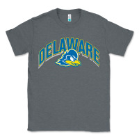 Charcoal Heather delaware blue hens Classic Tee - linhVisuals