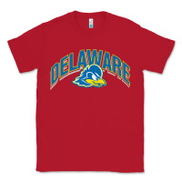 Red delaware blue hens Classic Tee - linhVisuals