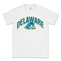 White delaware blue hens Classic Tee - linhVisuals