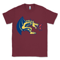 Burgundy drexel dragons Classic Tee - linhVisuals