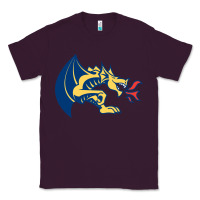 Plum drexel dragons Classic Tee - linhVisuals
