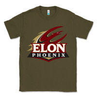 Army Green elon phoenix Classic Tee - linhVisuals