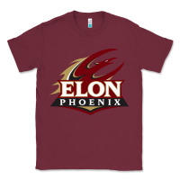 Burgundy elon phoenix Classic Tee - linhVisuals