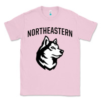 Bubblegum Pink northeastern huskies Classic Tee - linhVisuals