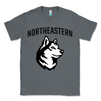 Charcoal Heather northeastern huskies Classic Tee - linhVisuals