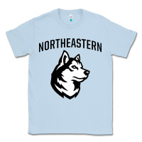 Dusty Blue northeastern huskies Classic Tee - linhVisuals