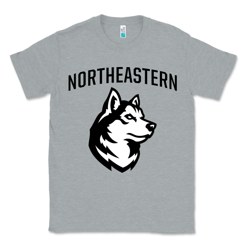 Northeastern Huskies Classic Tee by linhVisuals | Teevron