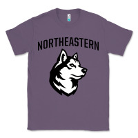 Lavender northeastern huskies Classic Tee - linhVisuals