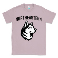 Lilac northeastern huskies Classic Tee - linhVisuals