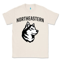 Natural northeastern huskies Classic Tee - linhVisuals