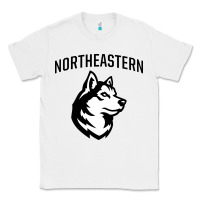 White northeastern huskies Classic Tee - linhVisuals