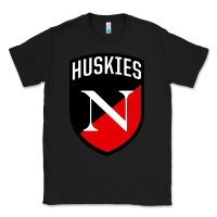 Black northeastern huskies Classic Tee - linhVisuals