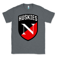 Charcoal Heather northeastern huskies Classic Tee - linhVisuals