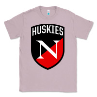 Lilac northeastern huskies Classic Tee - linhVisuals
