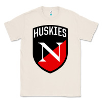 Natural northeastern huskies Classic Tee - linhVisuals