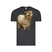 Vintage Black Angora Goat Vintage Tee - LillyAllenDesigns