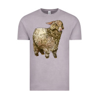Vintage Zinc Angora Goat Vintage Tee - LillyAllenDesigns