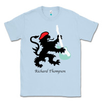 Dusty Blue richard thompson (fairport convention) Classic Tee - linhVisuals