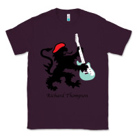 Plum richard thompson (fairport convention) Classic Tee - linhVisuals
