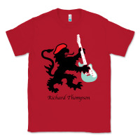 Red richard thompson (fairport convention) Classic Tee - linhVisuals