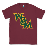 Burgundy william & mary tribe Classic Tee - linhVisuals