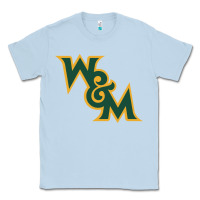 Dusty Blue william & mary tribe Classic Tee - linhVisuals