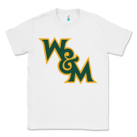 White william & mary tribe Classic Tee - linhVisuals