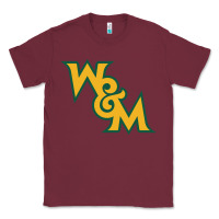 Burgundy william & mary tribe Classic Tee - linhVisuals