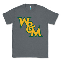 Charcoal Heather william & mary tribe Classic Tee - linhVisuals
