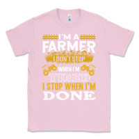 Bubblegum Pink farmer Classic Tee - linhVisuals