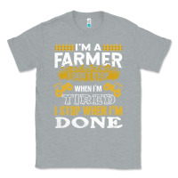 Heather Grey farmer Classic Tee - linhVisuals