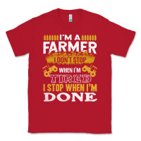 Red farmer Classic Tee - linhVisuals