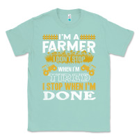 Seafoam farmer Classic Tee - linhVisuals