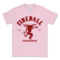 Bubblegum Pink vintag fireball   whisky Classic Tee - linhVisuals