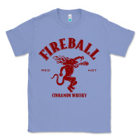 Colony Blue vintag fireball   whisky Classic Tee - linhVisuals