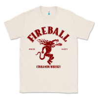 Natural vintag fireball   whisky Classic Tee - linhVisuals