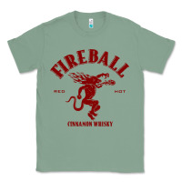 Sage vintag fireball   whisky Classic Tee - linhVisuals