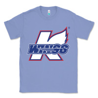 Colony Blue Kalamazoo ice hockey Classic Tee - linhVisuals