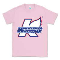 Bubblegum Pink Kalamazoo ice hockey Classic Tee - linhVisuals