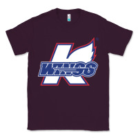 Plum Kalamazoo ice hockey Classic Tee - linhVisuals