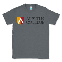 Charcoal Heather austin, college Classic Tee - linhVisuals