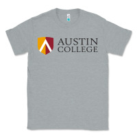 Heather Grey austin, college Classic Tee - linhVisuals
