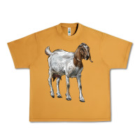 Peanut Butter Boer Goat Urban Heavy Tee - LillyAllenDesigns