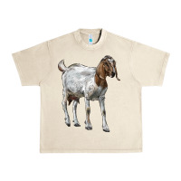 Sandshell Boer Goat Urban Heavy Tee - LillyAllenDesigns