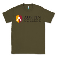 Army Green austin, college Classic Tee - linhVisuals