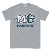 Heather Grey maine ice hockey Classic Tee - linhVisuals
