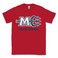 Red maine ice hockey Classic Tee - linhVisuals